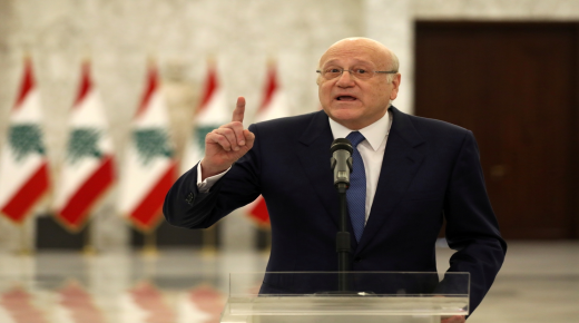 ميقاتي: الحكومة اللبنانية حريصة على عدم التدخل بأي ملف يخص القضاء