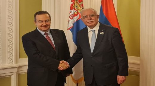 وزير الخارجية يلتقي رئيس البرلمان الصربي