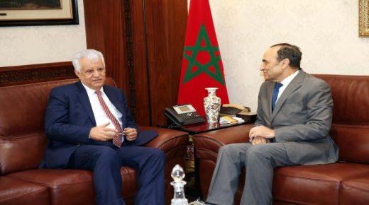 الشوبكي يطلع رئيس مجلس النواب المغربي على آخر مستجدات الأوضاع في فلسطين