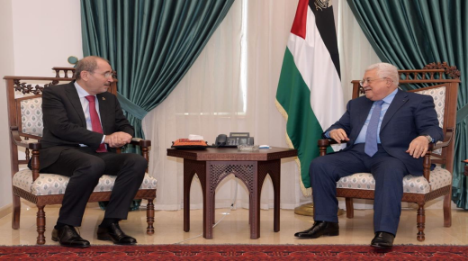 الرئيس يستقبل وزير الخارجية الأردني