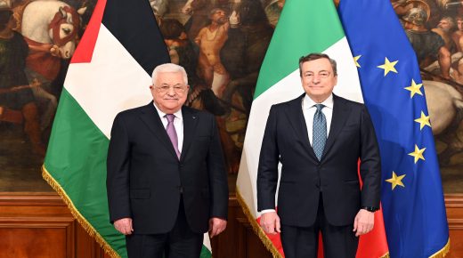 الرئيس يجتمع مع رئيس وزراء إيطاليا
