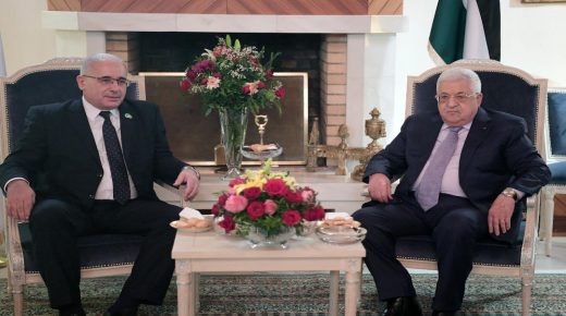 الرئيس يستقبل رئيس المجلس الشعبي الوطني الجزائري