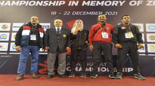 اللاعبة حلا القاضي تضيف ميدالية جديدة لفلسطين في بطولة آسيا للكاراتيه