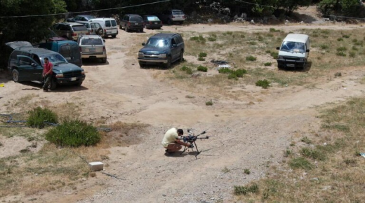 الجيش الإسرائيلي ينشر صورا وفيديو “لتدريب عناصر من حزب الله” على طائرات مسيرة