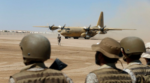 التحالف العربي يدمر 4 مخازن للطائرات المسيرة في صنعاء