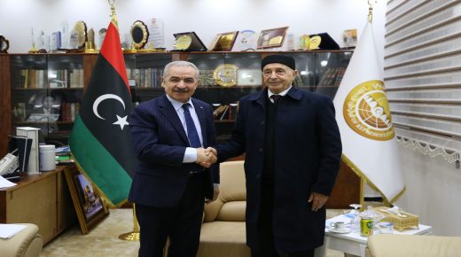 رئيس الوزراء يشيد بالموقف الليبي الثابت من القضية الفلسطينية