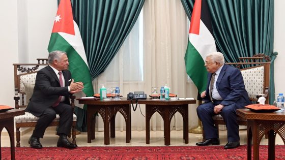 الرئيس يستقبل العاهل الأردني