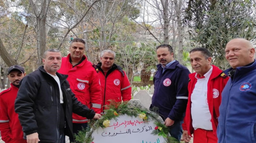 جمعية الهلال الأحمر في جنين تحيي الذكرى الـ 20 لاستشهاد الطبيب خليل سليمان
