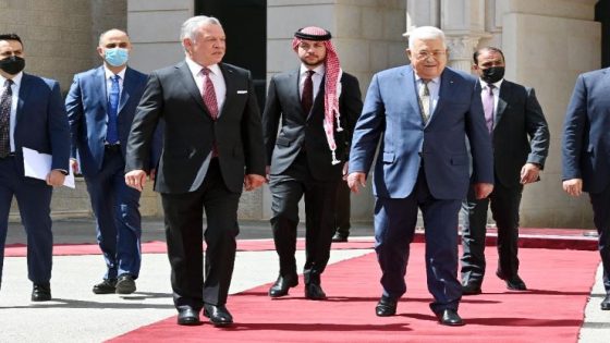العاهل الأردني يصل رام الله للقاء الرئيس عباس