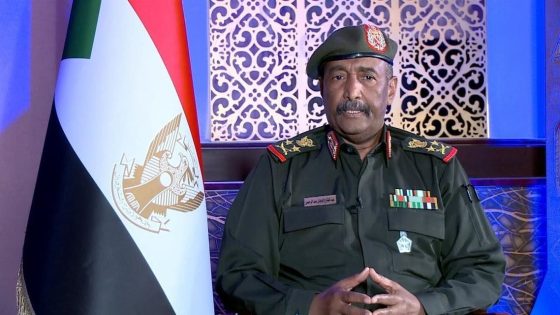 رئيس مجلس السيادة الانتقالي قائد الجيش السوداني