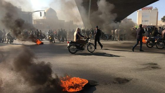 الاحتجاجات في ايران