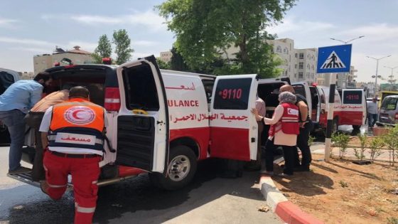 إصابة ضابط إسعاف برصاص الاحتلال في جنين