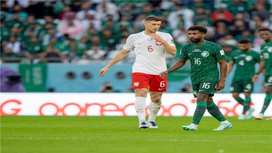 المنتخب السعودي يسقط أمام بولندا في كأس العالم