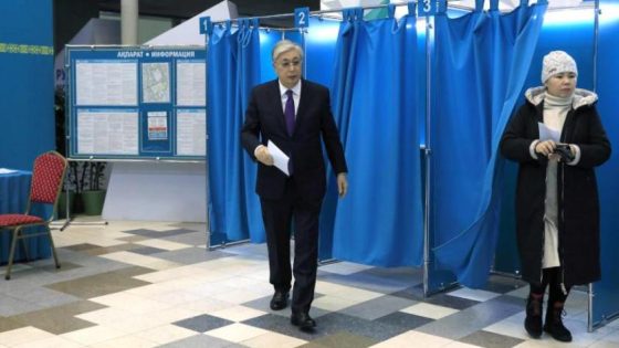 توكاييف لفوز كاسح بالانتخابات الرئاسية في كازاخستان