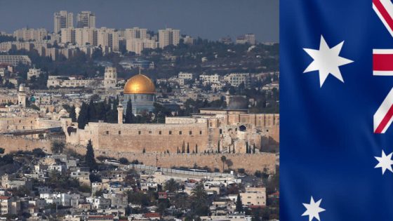حملة ضد أستراليا لتراجعها عن الاعتراف بالقدس عاصمة لإسرائيل