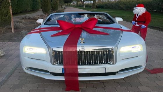رونالدو يتلقى “هدية ثمينة” من شريكته في عيد الميلاد