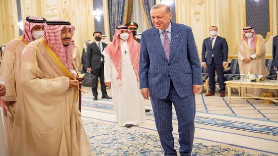 إردوغان يؤكد عمق العلاقات مع السعودية والتطلّع لتعزيزها