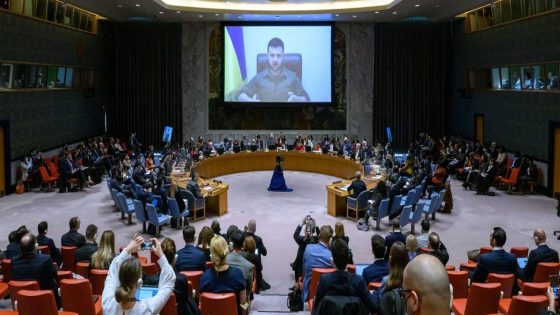 طلب اوكراني لإخراج روسيا من مجلس الأمن