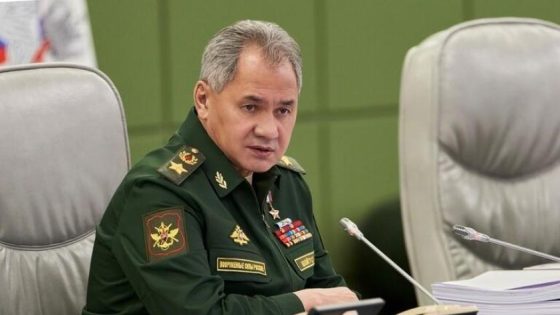 وزير الدفاع الروسي يتفقد قواته في أوكرانيا