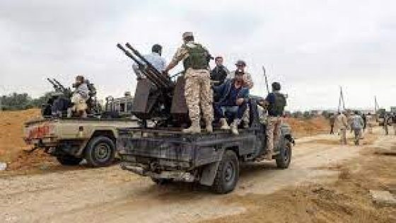 مواجهات عنيفة غربي ليبيا