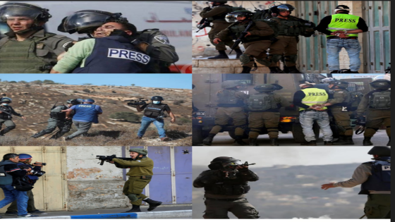انتهاكات إسرائيلية بحق الصحفيين