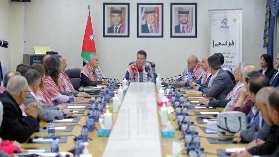 النواب الأردني حملة فلسطين