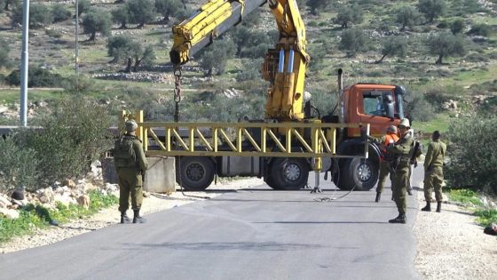 لليوم التاسع: الاحتلال يغلق مدخلي قرية المغير شرق رام الله