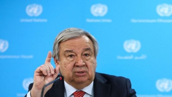 غوتيريش يأسف لـ”إخفاق” الأمم المتحدة في وقف الحرب بالسودان