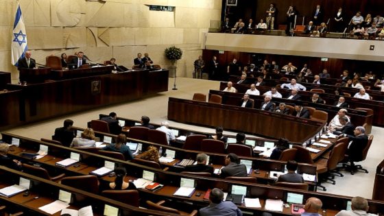 German Bundestag (lower house of parliament) President Norbert Lammert (top L) speaks during a special session at the Knesset, Israel's parliament, to mark 50 years since the establishment of diplomatic relations between Israel and Germany on June 24, 2015 in Jerusalem. AFP PHOTO/GALI TIBBON (Photo credit should read GALI TIBBON/AFP/Getty Images)