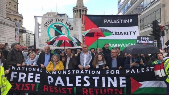 تظاهرتان في لندن وباريس تنديدا بالعدوان الإسرائيلي على شعبنا