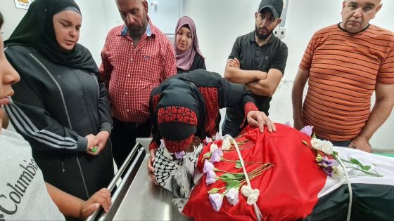 رام الله: تشييع جثمان الشهيد عبد الجواد صالح في عارورة