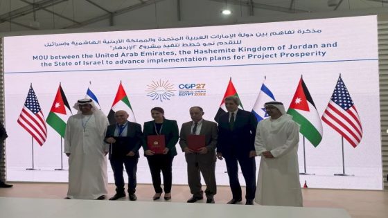 الماء مقابل الكهرباء.. اجتماع أردني إماراتي إسرائيلي للدفع بتنفيذ “إعلان النوايا”