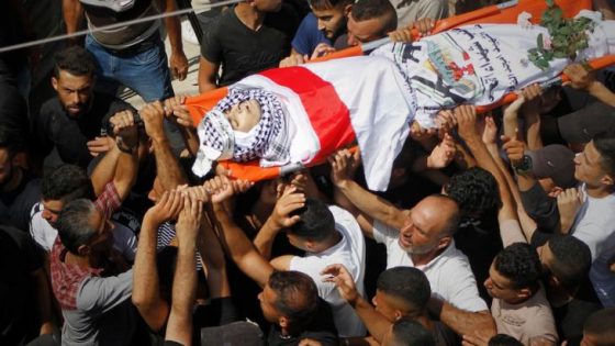 جماهير شعبنا في جنين تشيع جثمان الشهيد عز الدين كنعان إلى مثواه الأخير