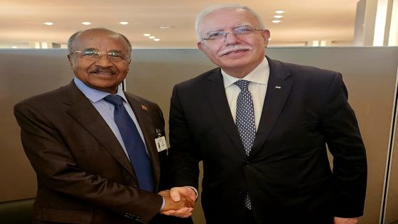 نيويورك: المالكي يبحث مع نظيره الأريتري تعزيز العلاقات الثنائية