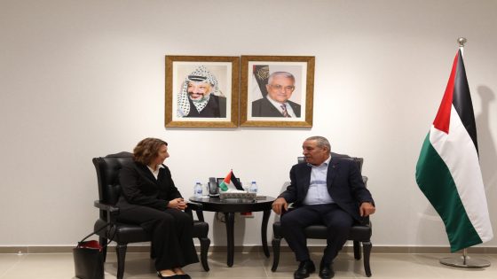 الشيخ يستقبل المبعوثة الألمانية الخاصة للقضايا الإنسانية