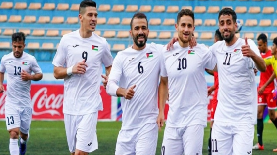 منتخب فلسطين يطلب خوض مبارياته الرسمية في الجزائر