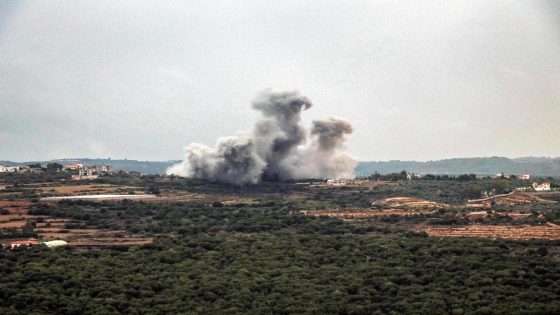 قصف جوي ومدفعي إسرائيلي على قرى وبلدات في جنوب لبنان