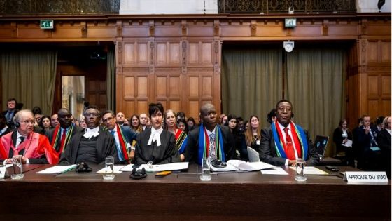 الفريق القانوني لدولة جنوب إفريقيا في محكمة العدل الدولية