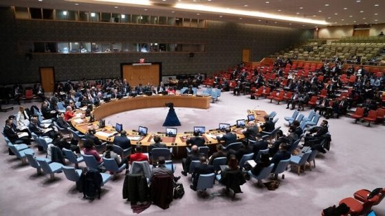 انسحاب دبلوماسيين من مجلس الأمن أثناء كلمة سفير إسرائيل