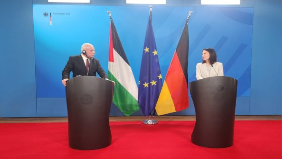 المالكي ونظيرته الألمانية بيربوك يبحثان مجمل التطورات على الساحة الفلسطينية