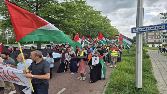 هولندا – التحالف الدولي لأصدقاء فلسطين ينظم مظاهرة لإحياء ذكرى النكبة