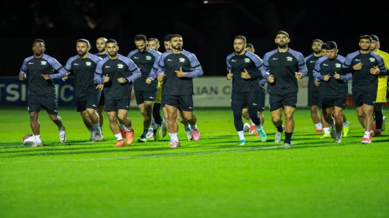 منتخبنا الوطني يصل بيرث ويبدأ تدريباته تأهبا للقاء المنتخب الأسترالي