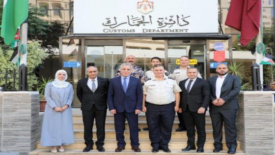 الضابطة الجمركية الفلسطينية و الجمارك الأردنية