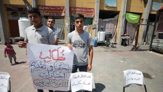 39 ألف طالب من غزة حرموا من امتحان الثانوية العامة