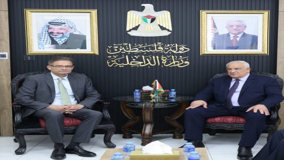 وزير الداخلية يبحث مع ممثل ألمانيا تعزيز التعاون