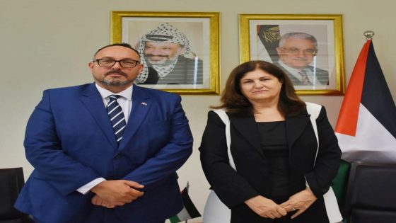 شاهين تبحث تعزيز العلاقات الثنائية مع سفير جمهورية مالطا
