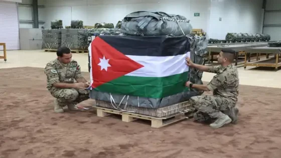 الجيش الأردني ينفذ انزالين جويين لمساعدات على غزة بعد توقف لشهرين