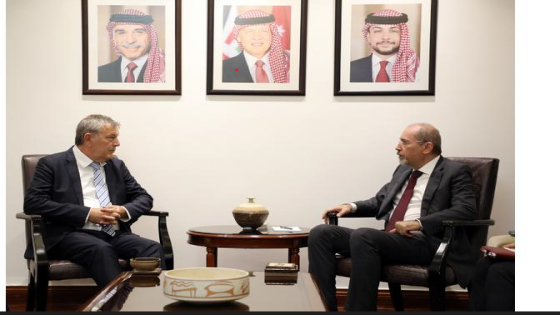 الصفدي ولازاريني يبحثان التحضيرات لاجتماع وزاري لدعم “الأونروا” الشهر الحالي