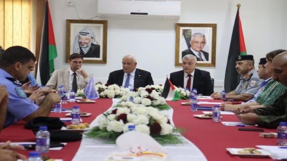 وزير الداخلية يُطلع ممثل الاتحاد الأوروبي على أوضاع جنين بعد عدوان الاحتلال الأخير