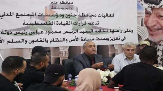 أبو الرب يبحث احتياجات الجرحى في جنين
